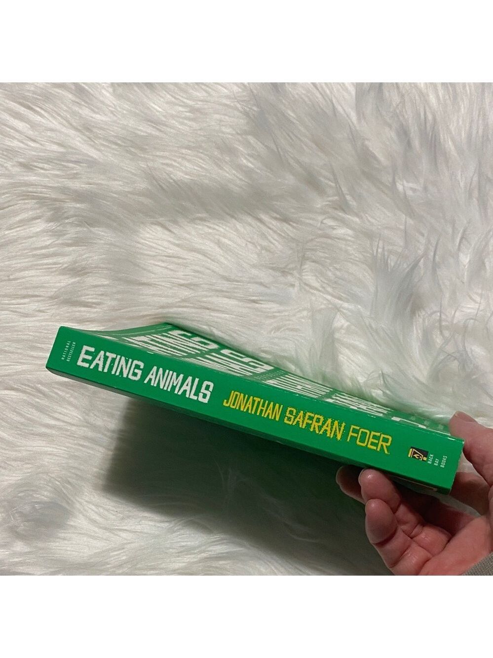 Green 'Eating Animals' Book by Jonathan Safran Foer - Picture 2 of 4